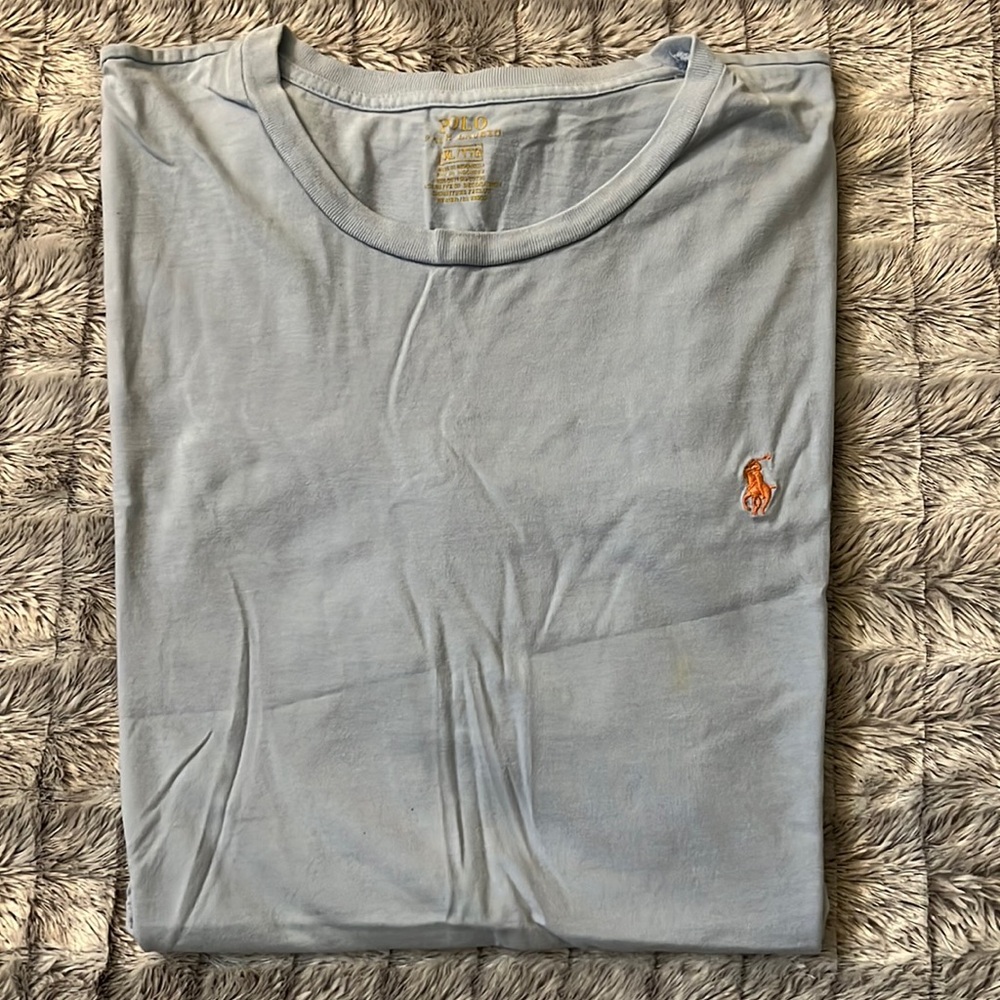 3/$15 Blue Polo SS Tee